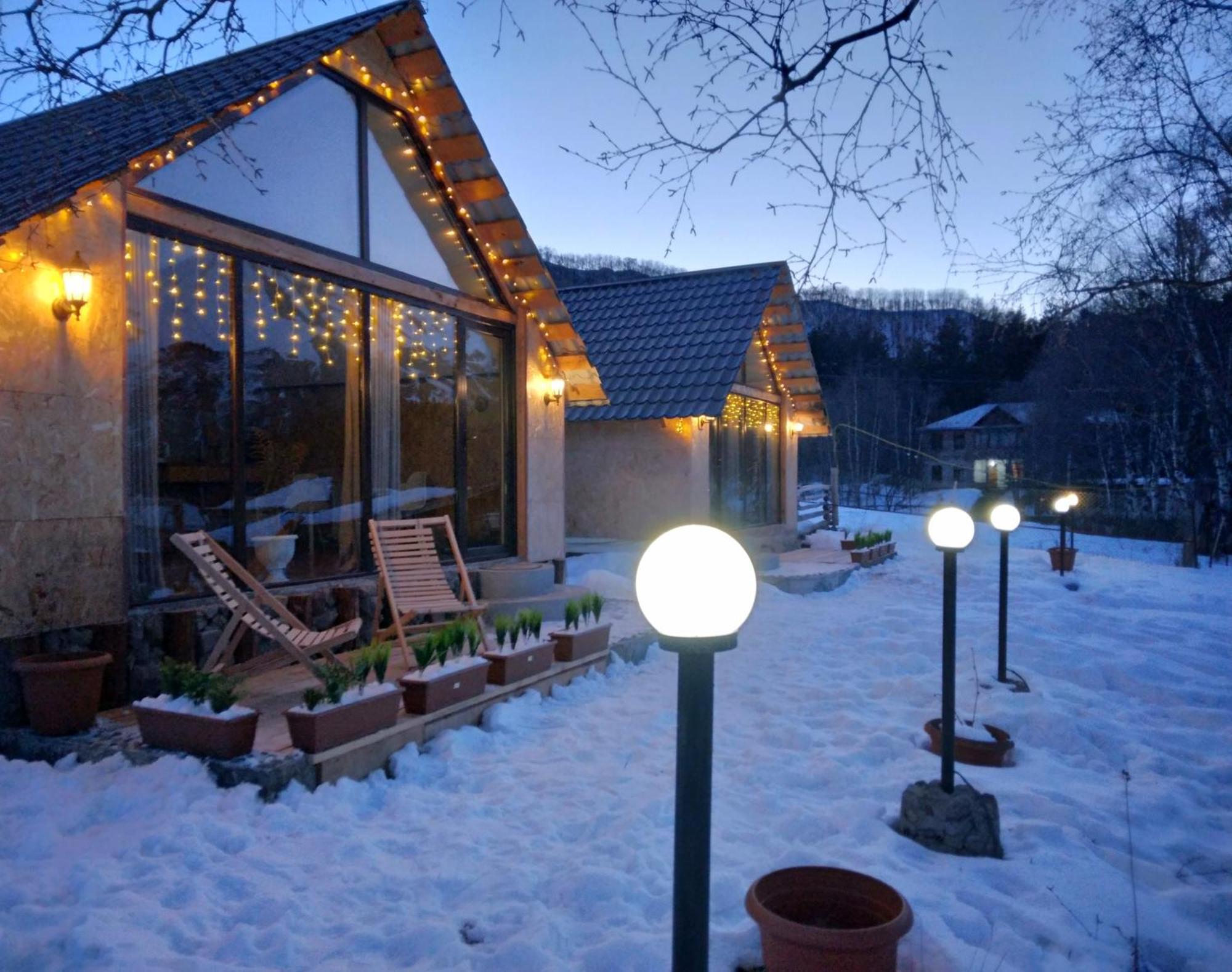 Kazbegi Cottages Qabarjina Exterior photo