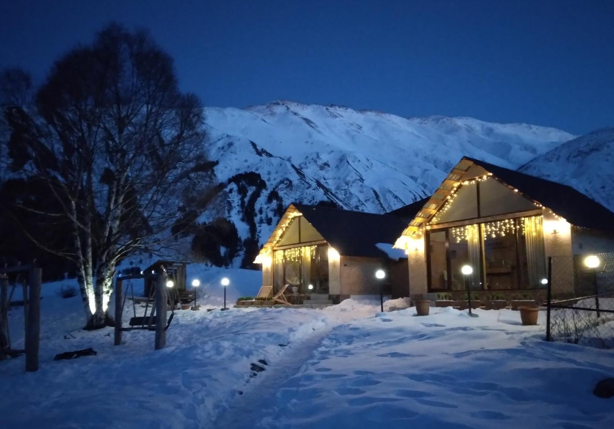 Kazbegi Cottages Qabarjina Exterior photo